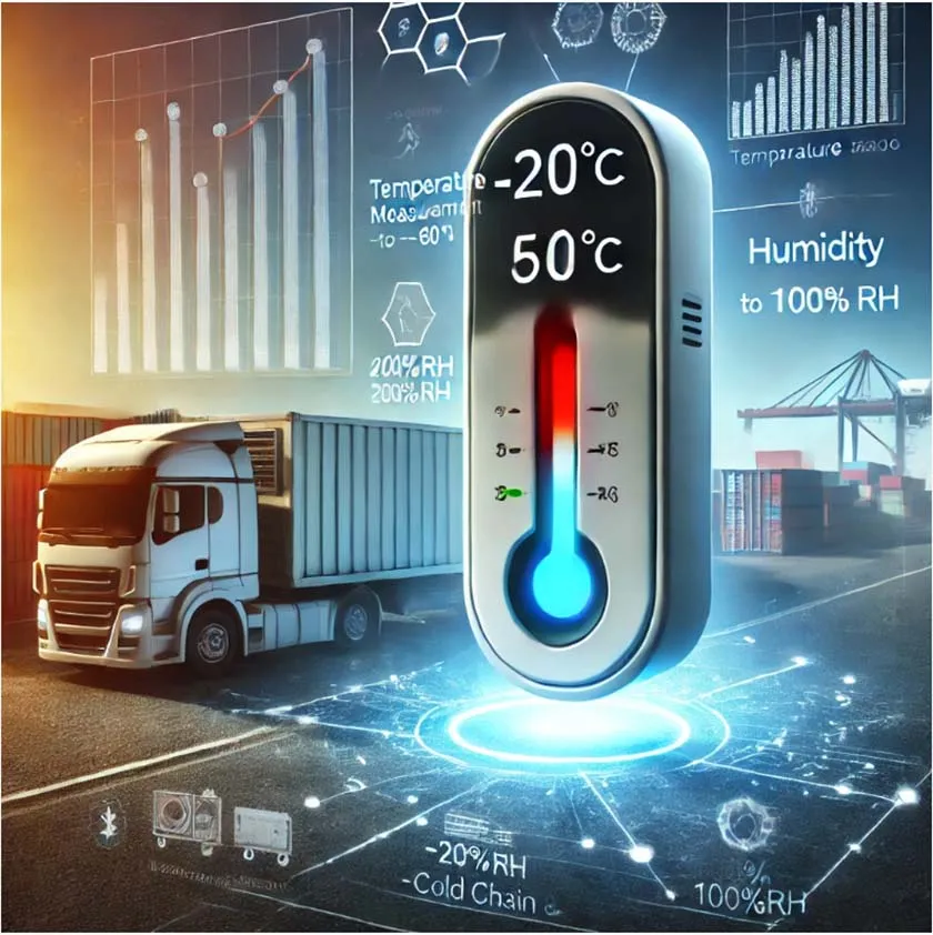 The DB01 supports temperature measurement ranges from -20°C to +60°C.