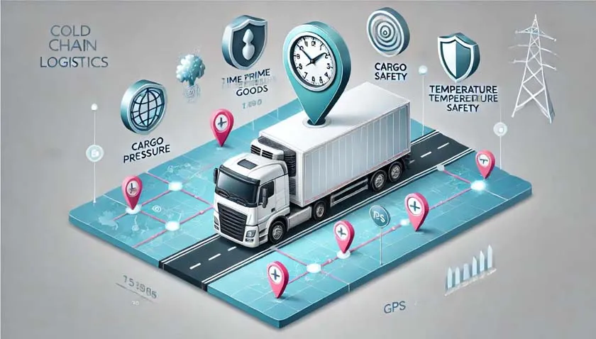 TK419 GPS tracker enhances cold chain logistics safety