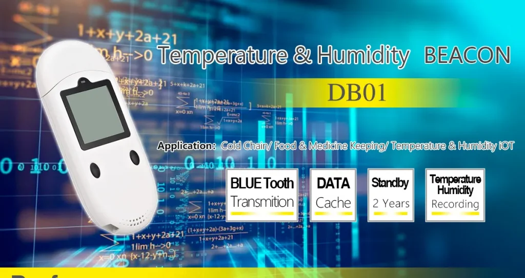  BEACON DB01 Bluetooth 5.0 Temperature and Humidity Monitoring Tool